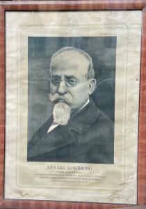 Aguafuerte Cesare Lombroso