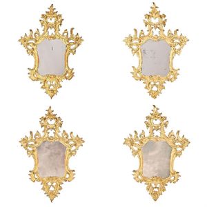 Orologio in bronzo dorato e patinato