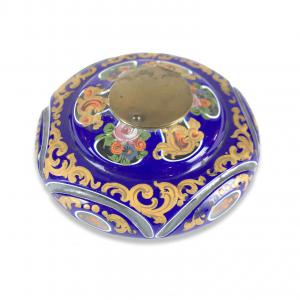 Calamaio in Vetro Biedermeier Judaica