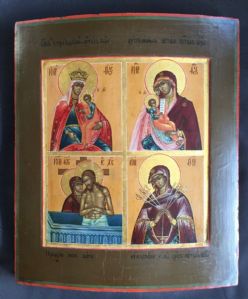 Icona Della Madre Di Dio, Russia XIX