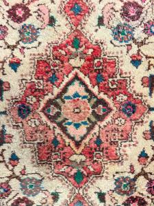 Alfombra persa vintage, 141x81 cm