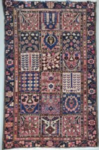Tappeto Bakhtiary antico 123 x 194 cm - 14991