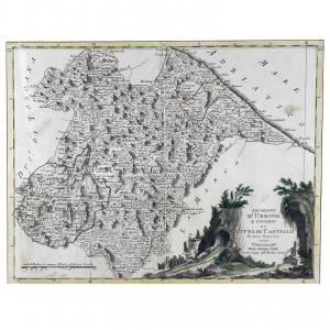 Antonio Zatta Legazione d’Urbino e Governo di Città di Castello Venezia 1783