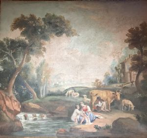 Escuela veneciana, mediados del siglo XVIII - Paisaje