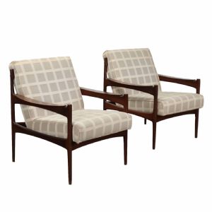 Pareja de Sillones de teca de los años 60