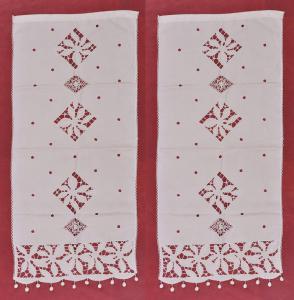 Coppia tendine antiche  - B/284 -