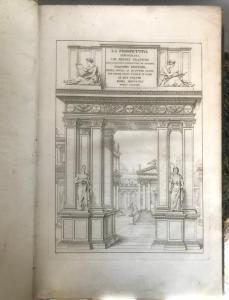 LA PROSPETTIVA DIMOSTRATA DI GIACOMO FONTANA 120 TAV. IN RAME -1845 - 1851