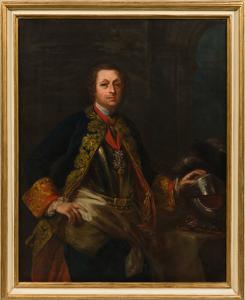 Giuseppe Bonito (Castellammare di Stabia 1707- Napoli 1789) Ritratto di gentiluomo napoletano con il Toson d’oro 