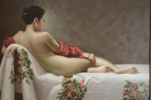 Pintura al desnudo 