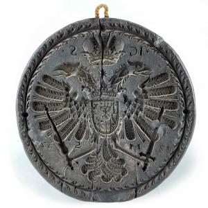 Stampo da Burro in Cera Scura 1737
