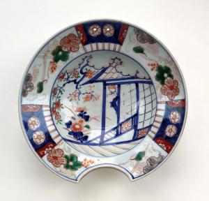 PLATO DE BARBERO - IMARI - SIGLO XVIII