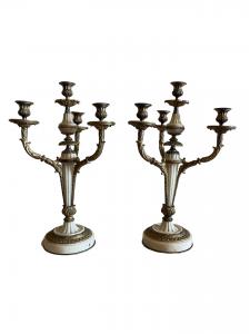 Coppia di Candelabri Napoleone III 