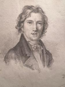 Retrato de Tommaso Minardi, obra de Giovanni Orsi? / Osimo - Año 1882