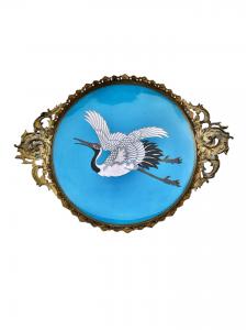 Alzada Japonesa Meiji Cloisonné