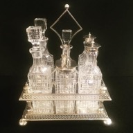 CRUET SET DA CONDIMENTO INGLESE (OLIERA) - EPOCA EDOARDIANA