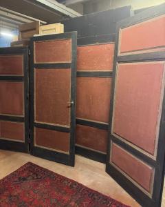 PTS890 - N. 4 Puertas simples lacadas, época del siglo XIX, medidas diferentes