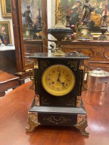 Reloj antiguo de Pizarra y Mármol