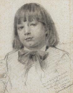 Ritratto del figlio Arnaldo (1876)