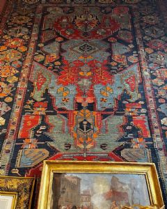 Alfombra antigua Sumak