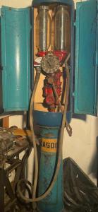 Bomba de combustible original Carbon - Francia - 1920