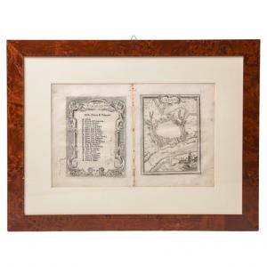 Aguafuerte de Valenza Po del siglo XVIII - ST/176.