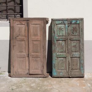 Antiguas puertas de doble hoja