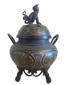 Incensario Meiji Japón