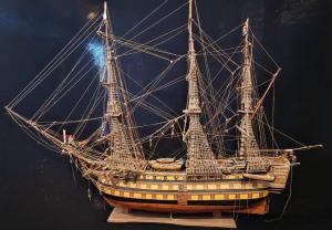 Maqueta del velero Victory
