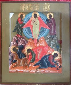 Icona della Trasfigurazione di Cristo, Russia XIX Secolo