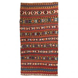 Kilim Caucasico SHIRVAN di vecchia manifattura - nr. 896 -