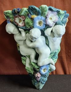 vaso da parete in ceramica Mondovì/Savona