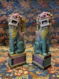 Pareja de perros de Fu