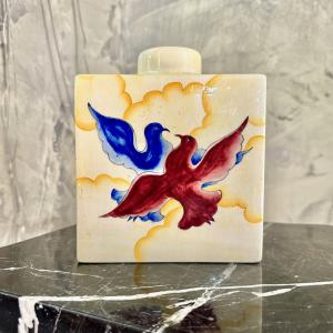Jarrón con palomas – Gio Ponti
