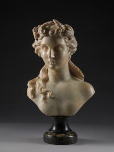 Busto en mármol de Ceres, diosa romana de la tierra y la fertilidad
