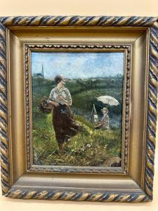 Dipinto fanciulla