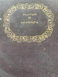 Martuscelli Trattato di Calligrafia 1840 Napoli Stamperia E Cartiera del Fibreno