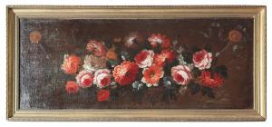 Ghirlanda di fiori variopinti