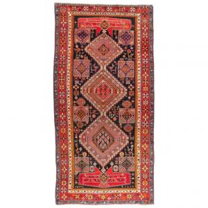 Alfombra SHIRVAN grande y antigua de colección privada