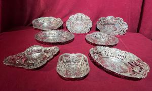 Colección de cestas de plata - Alemania - siglo XIX