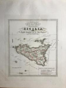 PIANTE DELLA SICILIA DELL 1856 