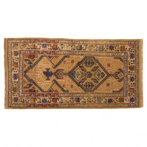 Alfombra antigua SARAB color camello - n. 381 -