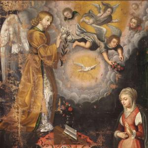 Pintura religiosa italiana del siglo XVIII, Anunciación