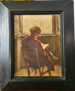 ANACLETO MARGOTTI “Donna seduta 50” 