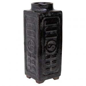 Antico vaso Cinese con i segni dei Ching - O/2972/3 -