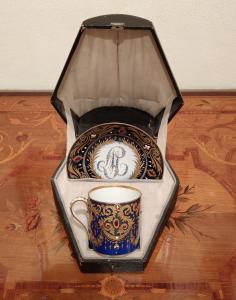 Taza con plato