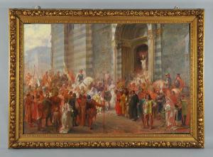 Giovanni Grifo L' Embriaco victorioso en San Lorenzo