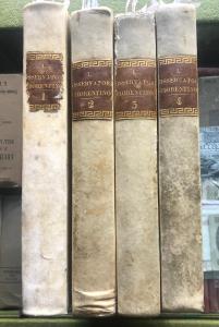 L'OSSERVATORE FIORENTINO FIRENZE 1821 OBRA COMPLETA