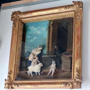 Pintura sobre lienzo del siglo XVII