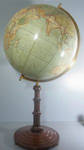 Globo alemán de la empresa PAUL RÄTH, Leipzig