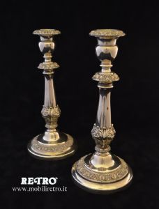 candelabros pareja